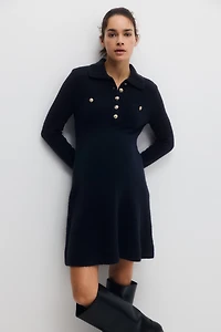 Robe MAMA à manches longues