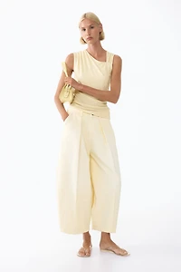 Draped Asymmetric Top