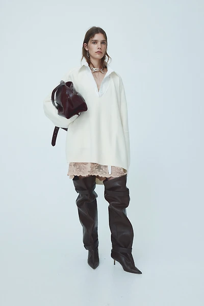 Grand chandail en laine