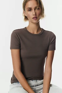 Ribbed T-Shirt