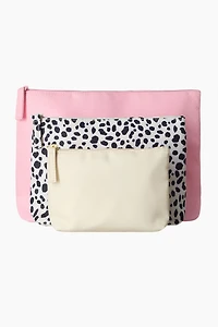 3-pack Toiletry Bags
