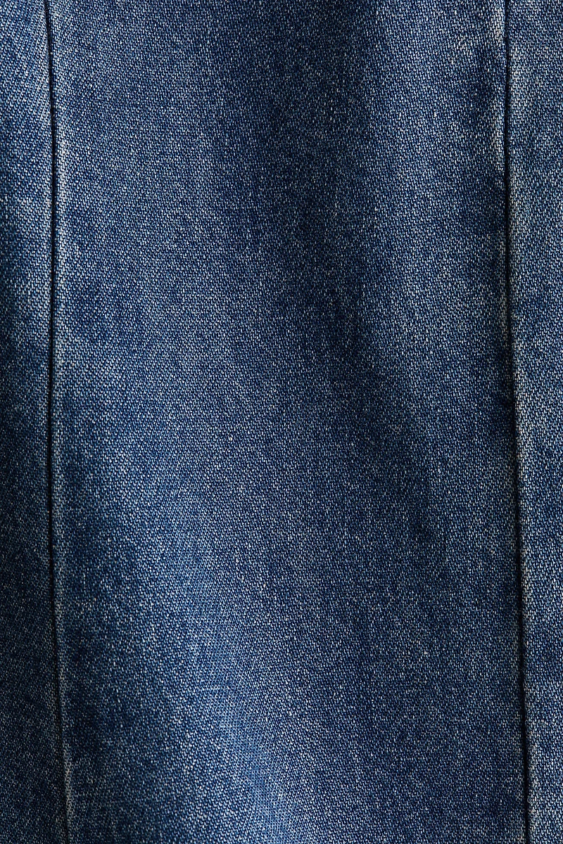 Denim Halterneck Dress