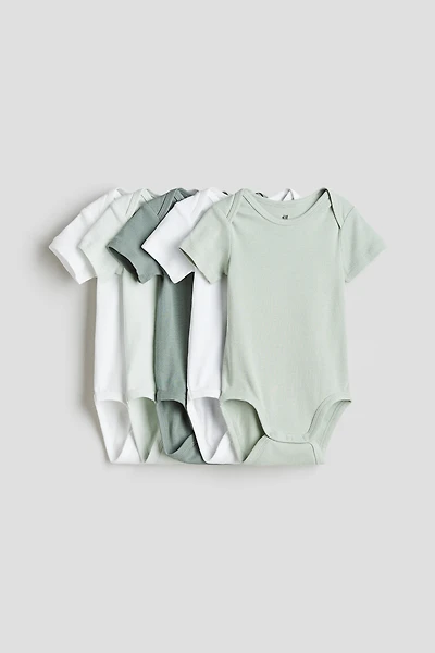 5-pack Cotton Bodysuits
