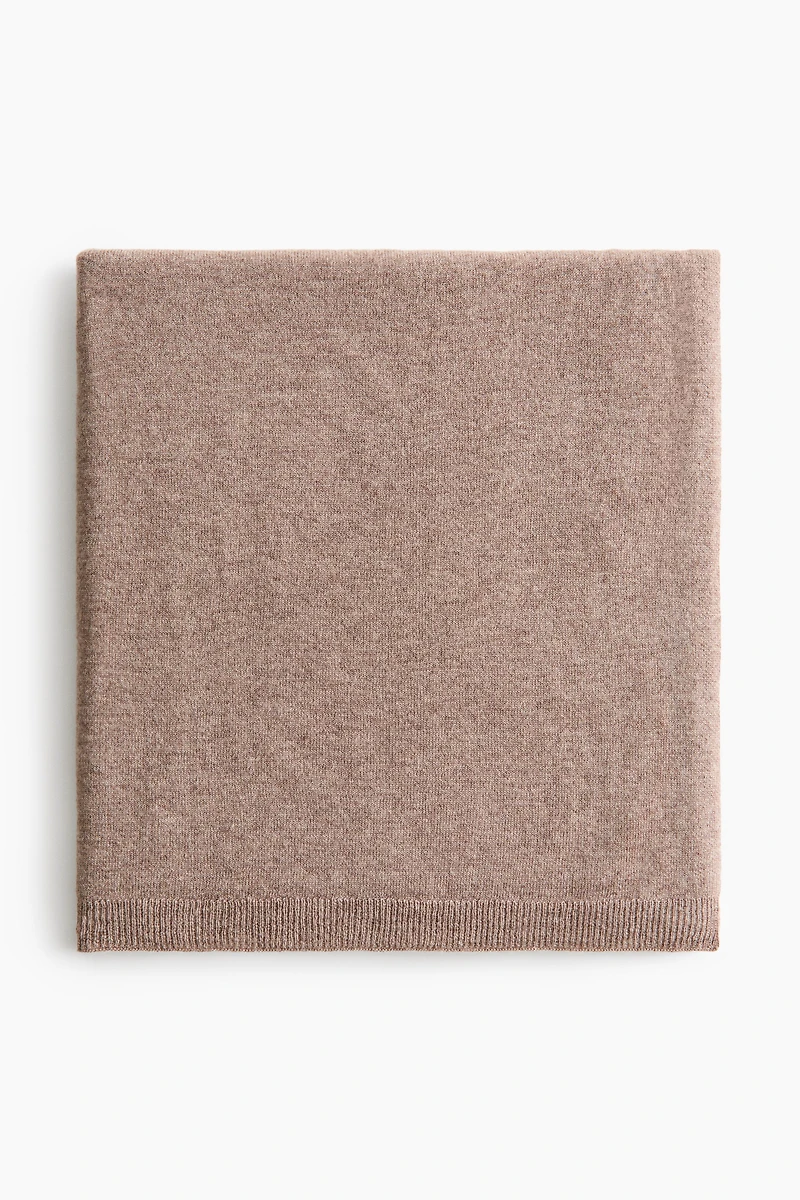 Couverture pour bébé en tricot de laine fine