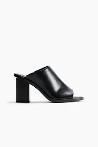 Block-Heeled Sandals