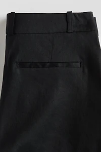 Loose-Fit Linen-Blend Shorts