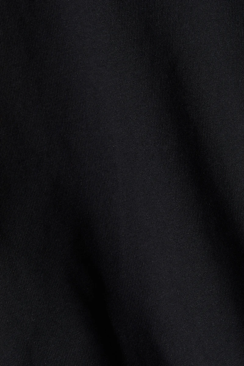 T-Shirt Dress with Shoulder Pads