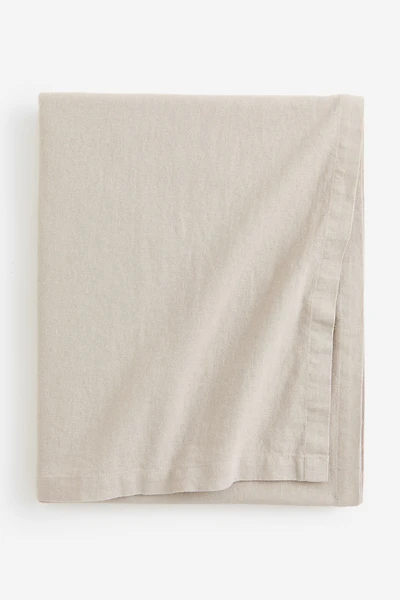 Linen-blend Tablecloth