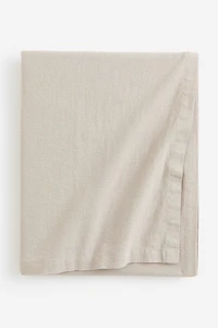 Linen-blend Tablecloth