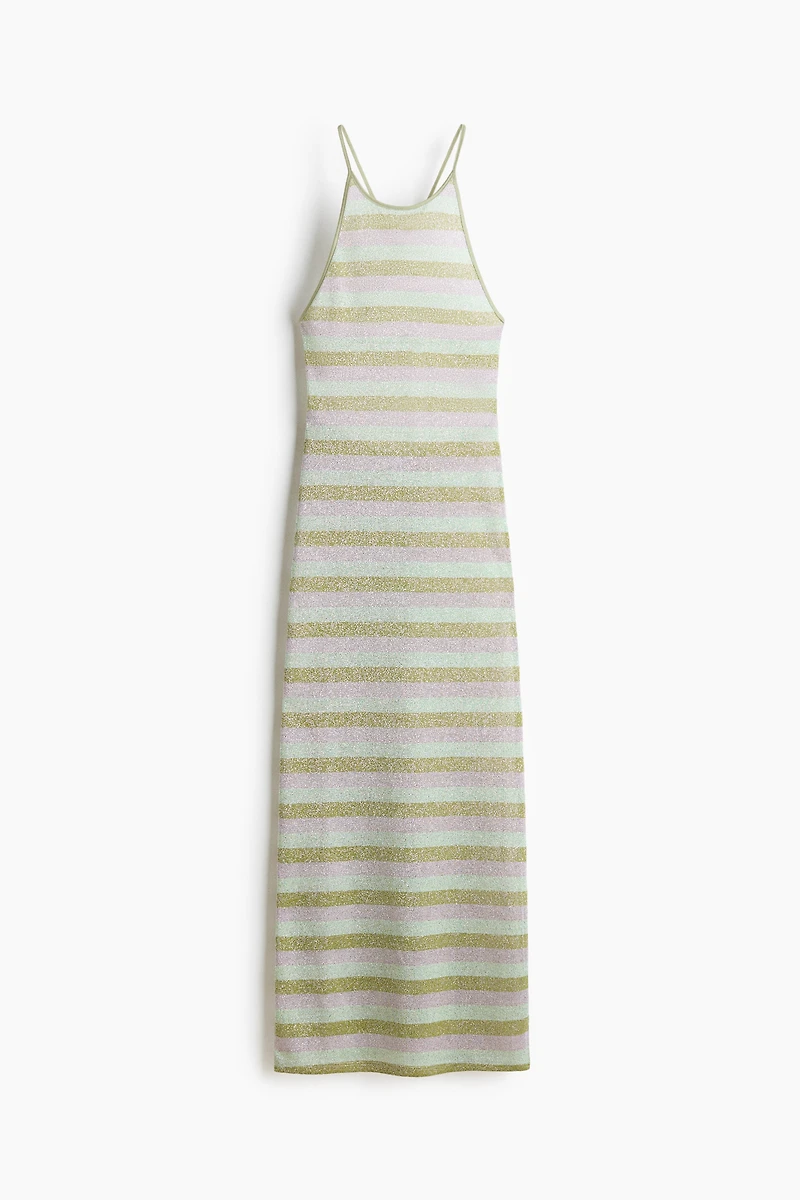 Shimmery Tie-Back Dress