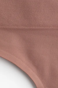 2-Pack Seamless Light Shape Thong Briefs