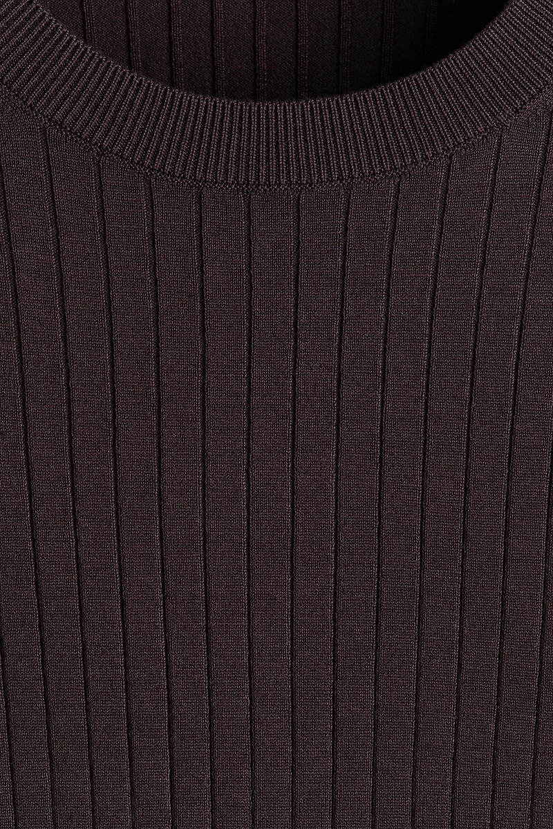 T-shirt près du corps en tricot