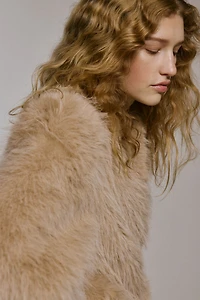 Veste à manches bouffantes