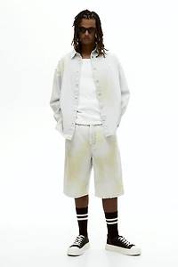 Oversized-Fit Denim Shirt