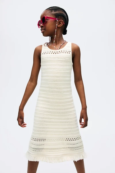 Knit Cotton Dress