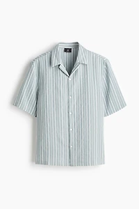 Regular-Fit Lyocell-Blend Resort Shirt