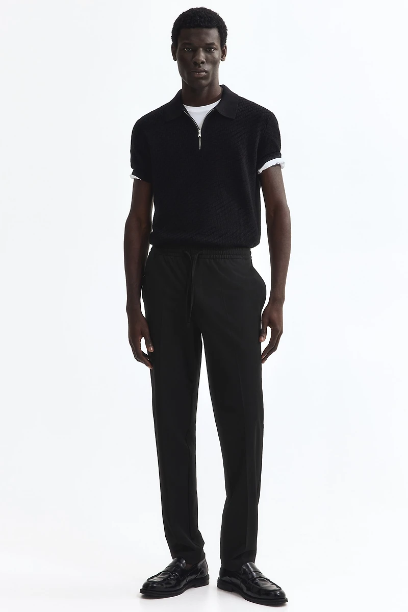 Slim-Fit Dressy Joggers