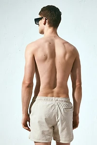 Seersucker Swim Shorts