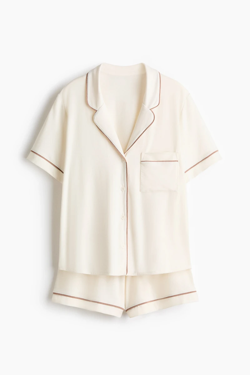 Viscose-Blend Pajamas