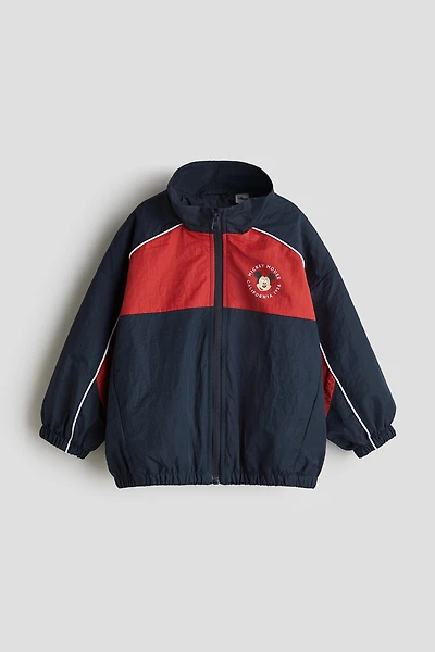 Printed Windbreaker