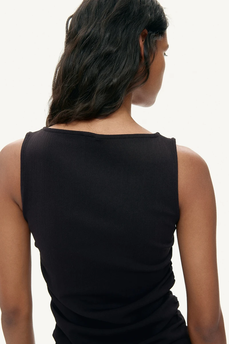 Ruched Jersey Top