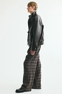 Pantalon chic très grand à jambes larges