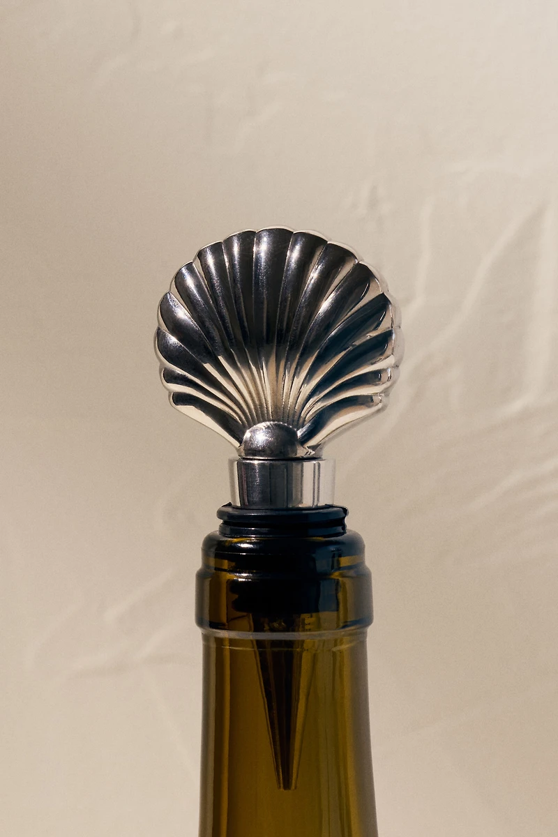 Seashell-Shaped Bottle Stopper