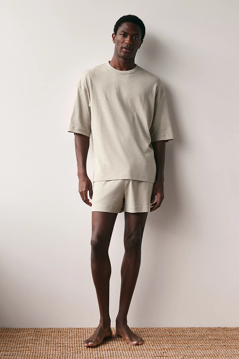 Pajama T-Shirt and Shorts