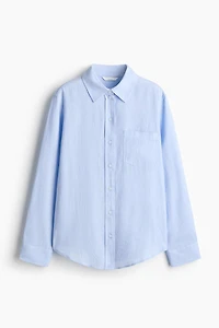 Linen-blend Shirt