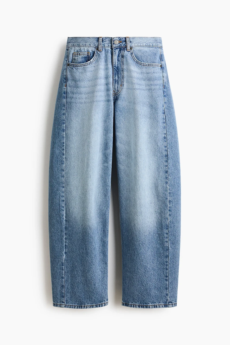 Jean tonneau taille classique