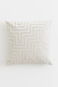 Housse de coussin en velours