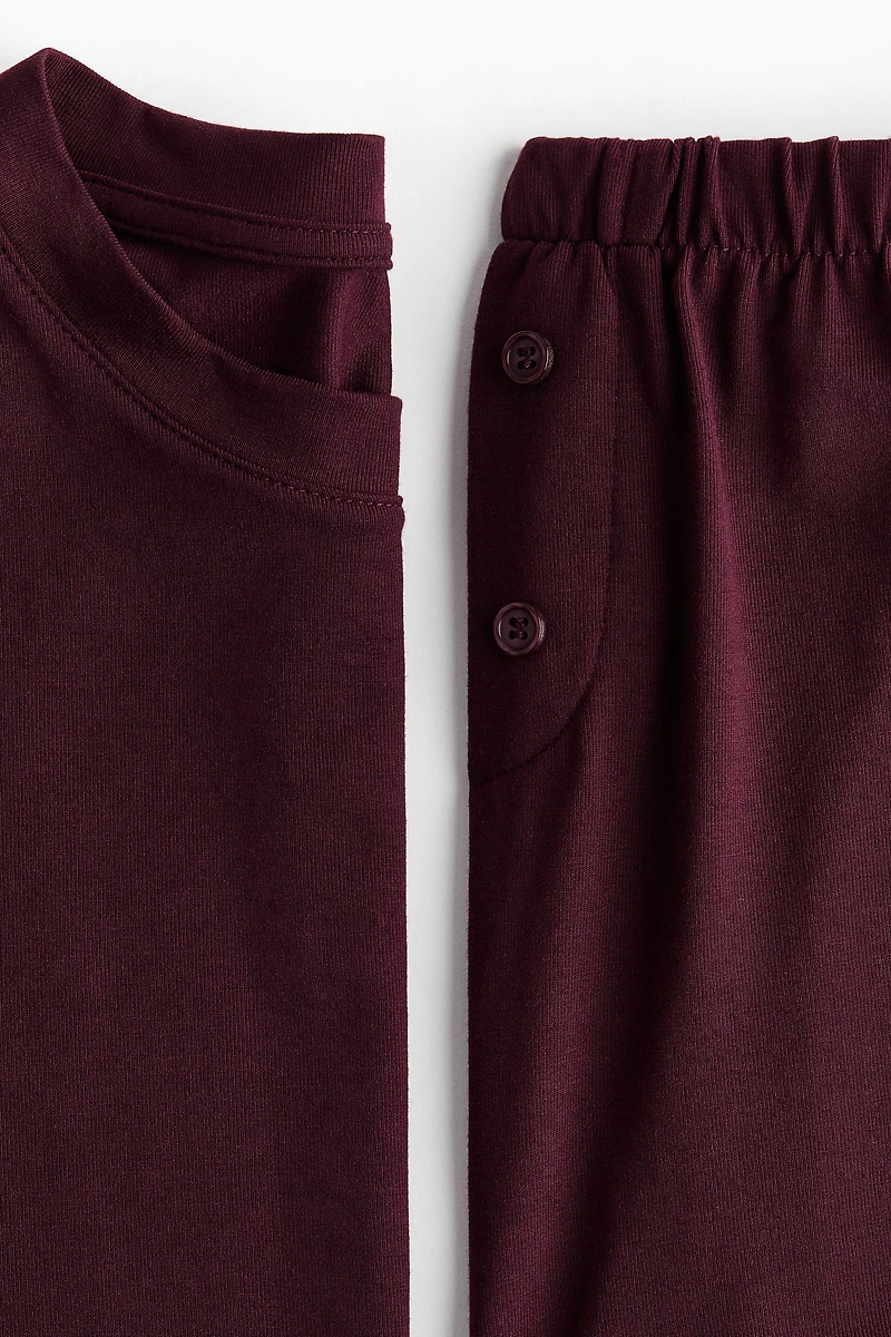 Viscose-Blend Pajamas