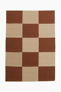 Checked Cotton Rug