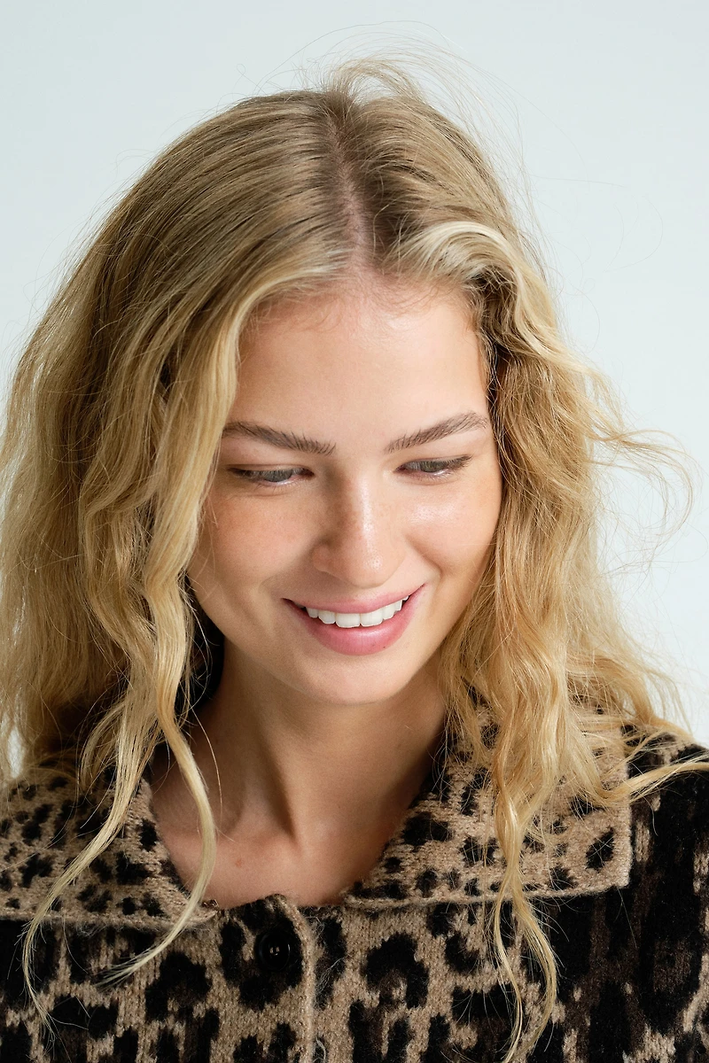 Cardigan with Collar