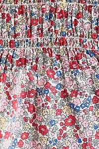 Smocked Cotton Jumpsuit