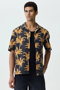 Relaxed-Fit Cotton Resort Shirt