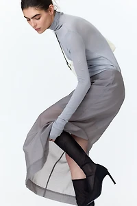 Jupe en organza