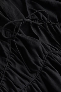Oversized Lyocell-blend Dress