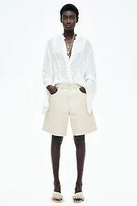 Short en cuir
