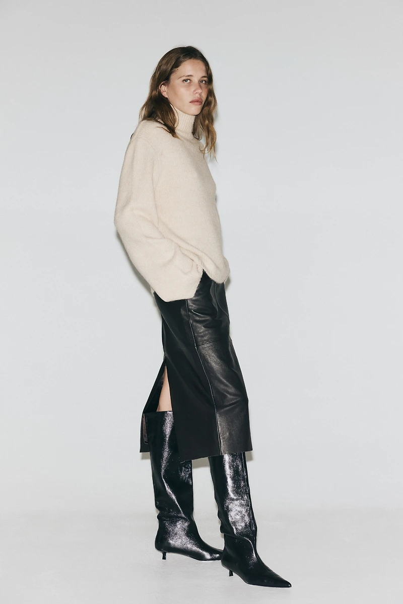 Chandail à col cheminée