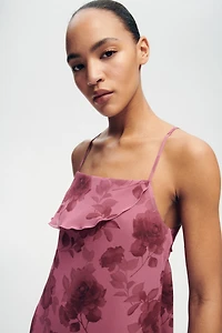 Tie-Back Slip Dress