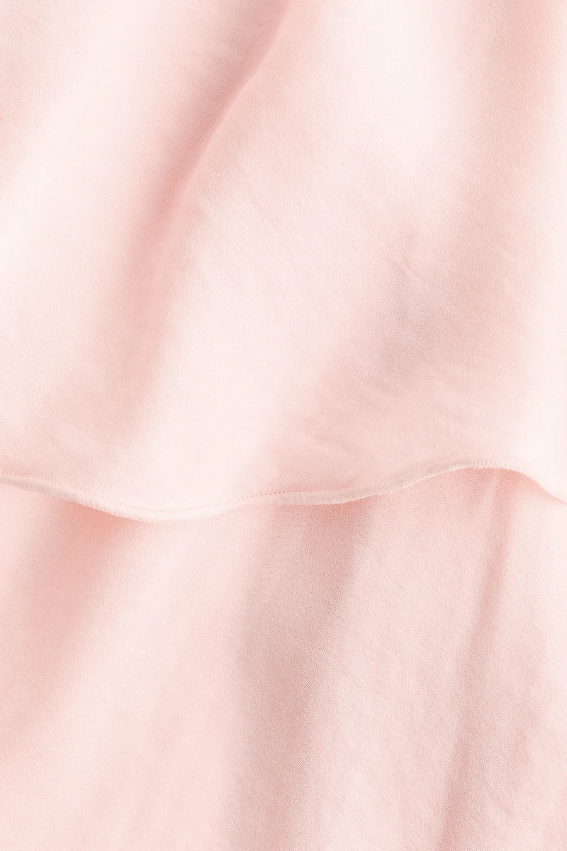 Asymmetric Tiered Dress