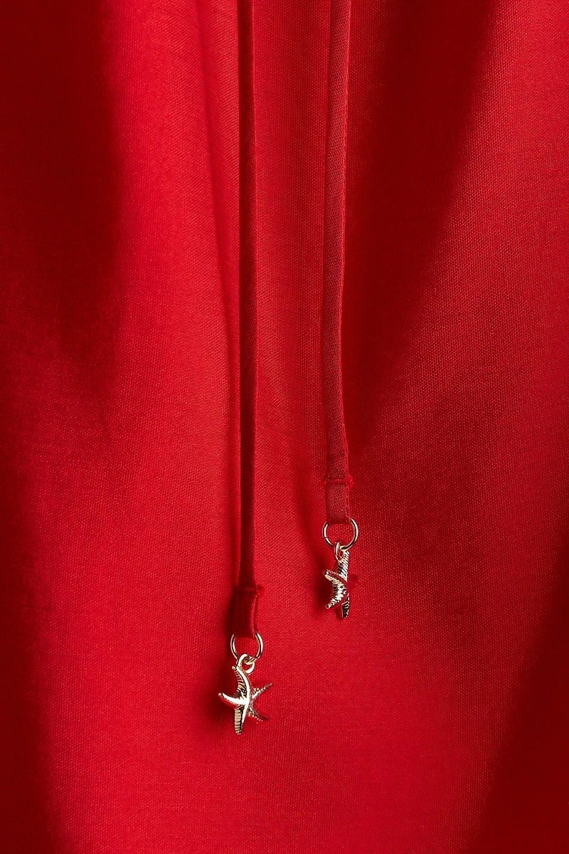 Ruffle-Trimmed Blouse