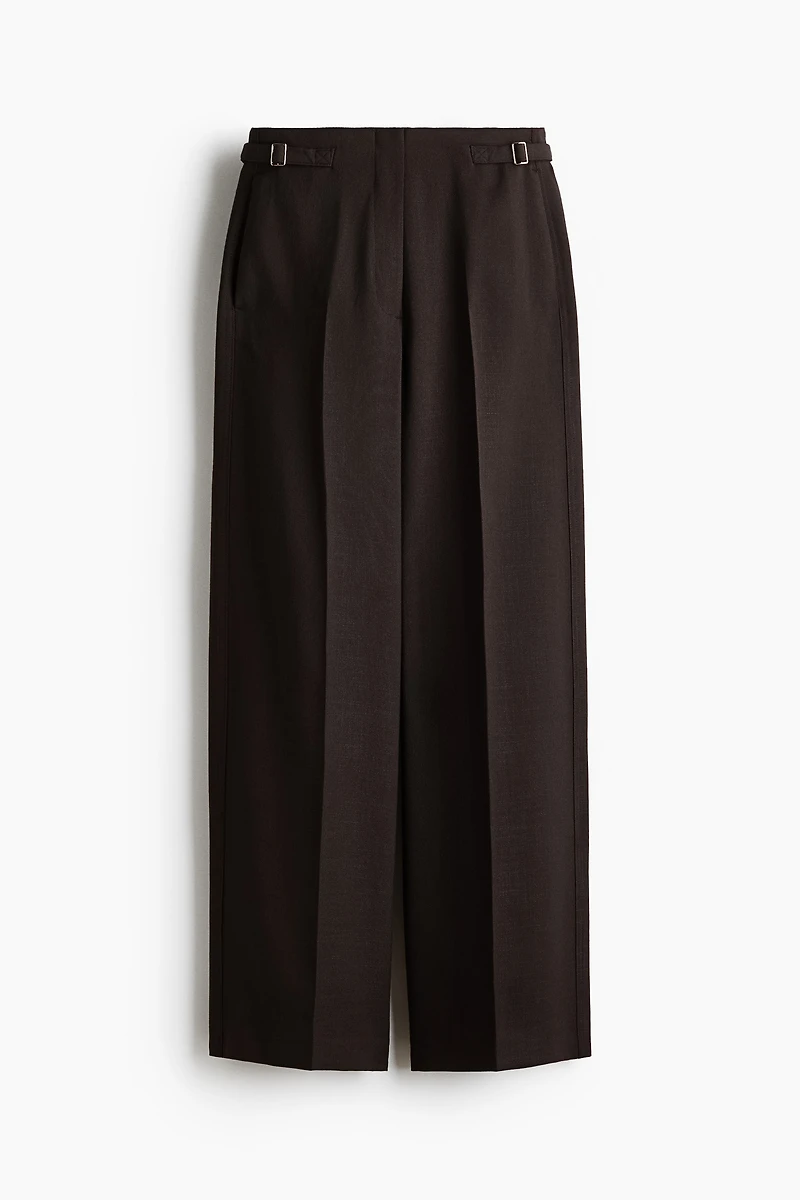 Wide-Leg Dress Pants
