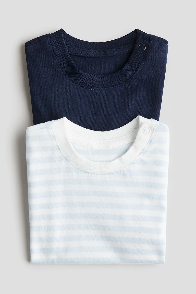 Lot de 2 T-shirts en coton