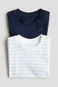 Lot de 2 T-shirts en coton
