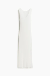 Loose-Knit Beach Dress
