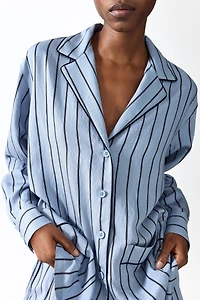 Chemise à col cubain