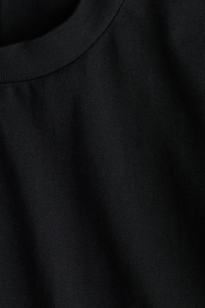 Short-Sleeved Jersey Dress