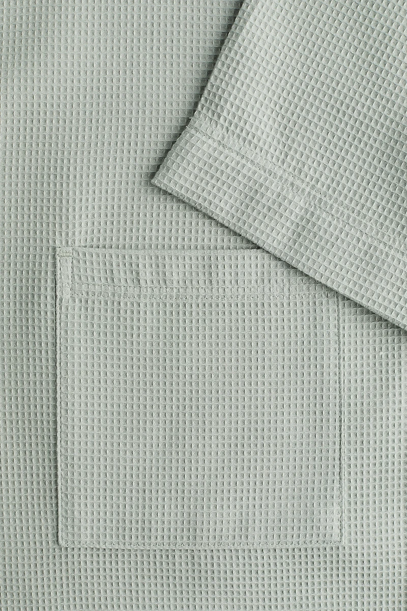 Waffled Bathrobe